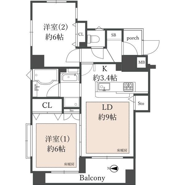  間取り図写真