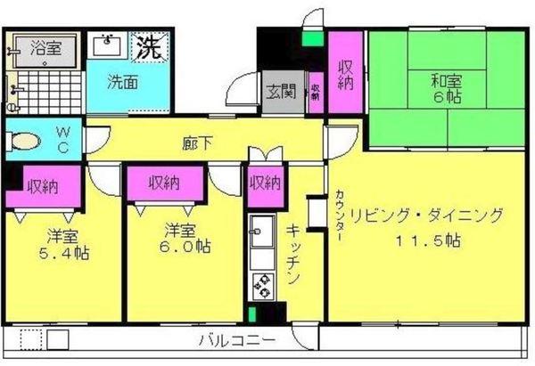  間取り図写真