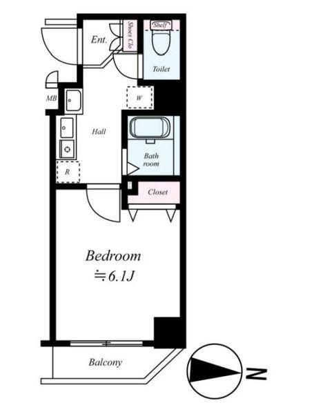 プレール・ドゥーク住吉（103） 間取り図画像