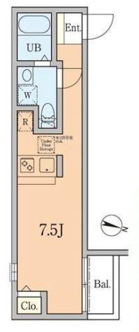 セントテラス北砂 間取り図画像