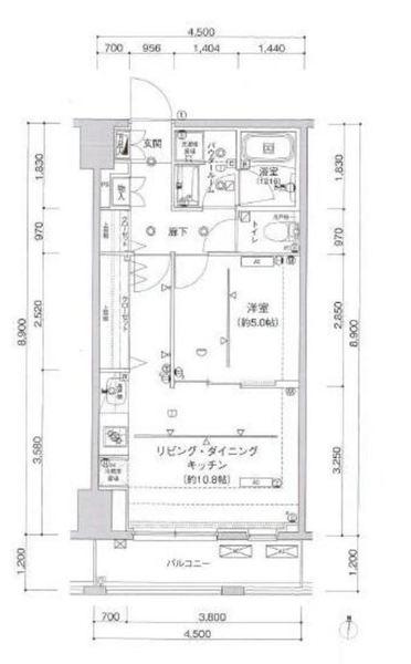 間取り図写真