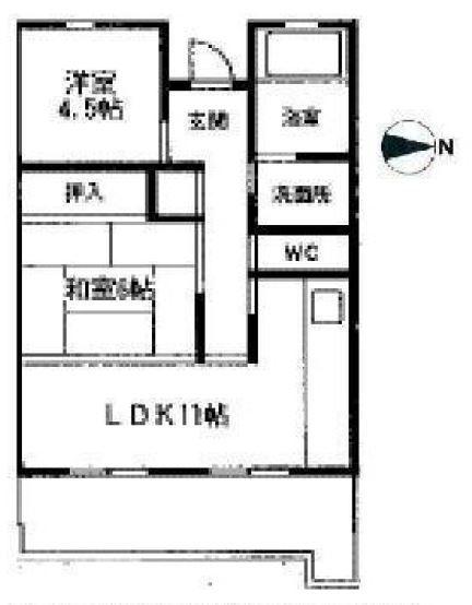  間取り図写真