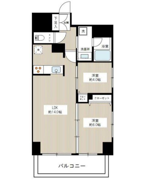 ドマーニ両国（301） 間取り図画像