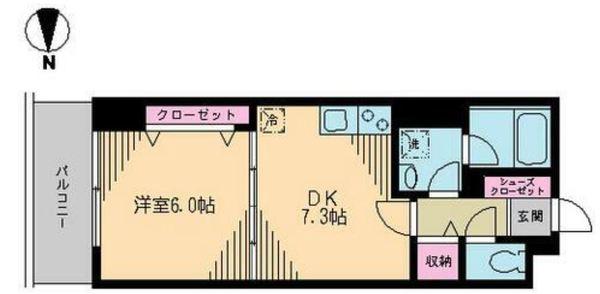 クレドラテース白河（609） 間取り図画像
