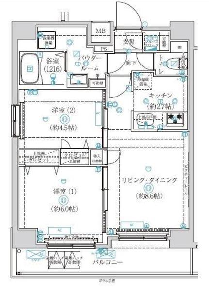 アルテシモヴィコロ（802） 間取り図画像