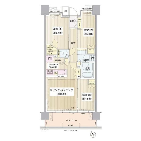  間取り図写真