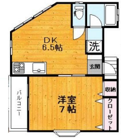 ハイツ吉田（2F） 間取り図画像