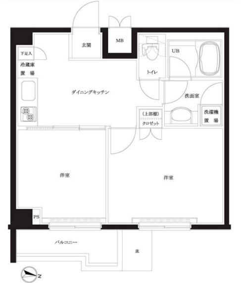 ルーブル住吉（804） 間取り図画像
