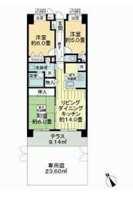  間取り図写真