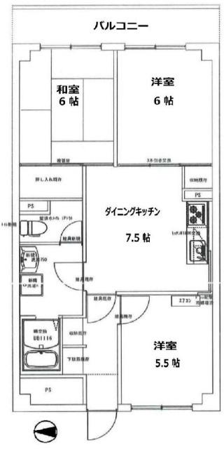  間取り図写真