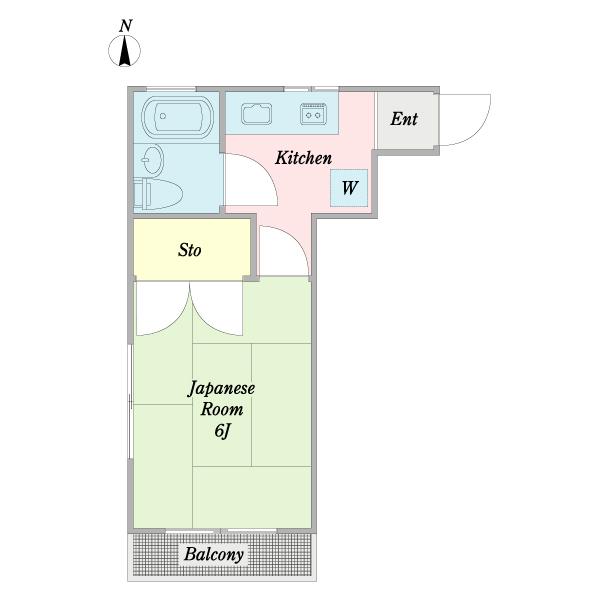 メゾン仲丸（301） 間取り図画像