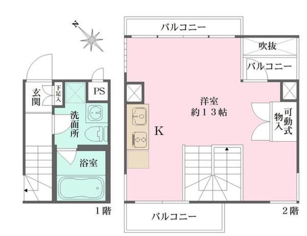 ザ・リバーハウス 間取り図画像