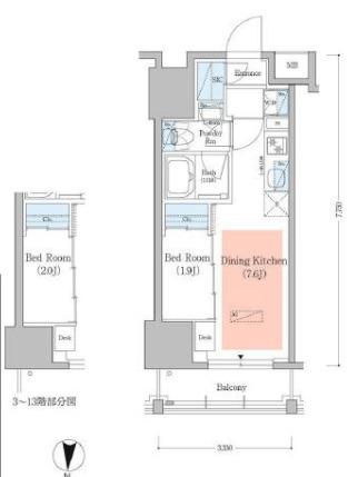  間取り図写真