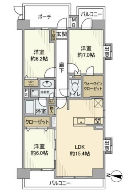  間取り図写真