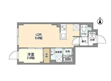  間取り図写真