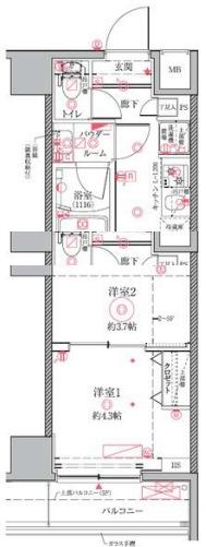  間取り図写真