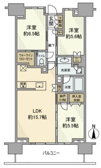  間取り図写真