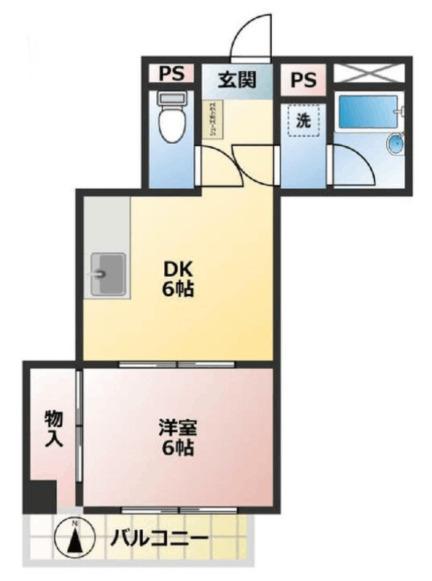 コートハウス・エンマ 間取り図画像