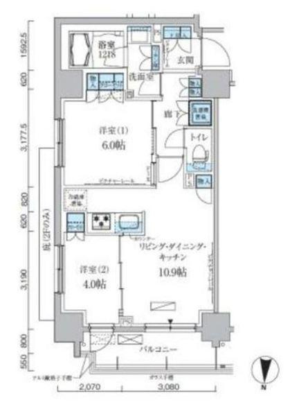  間取り図写真