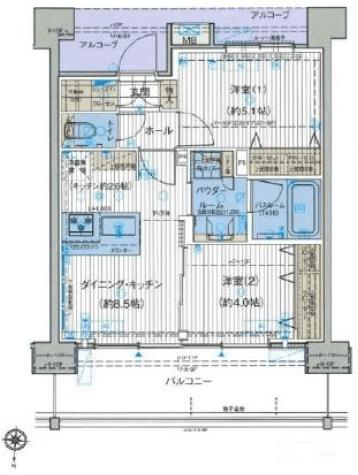  間取り図写真