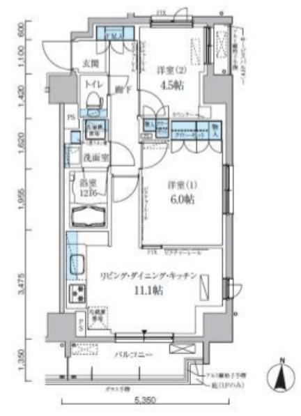  間取り図写真
