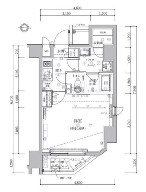  間取り図写真