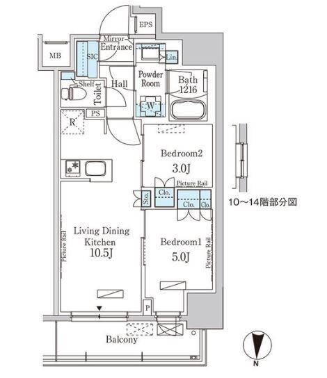  間取り図写真