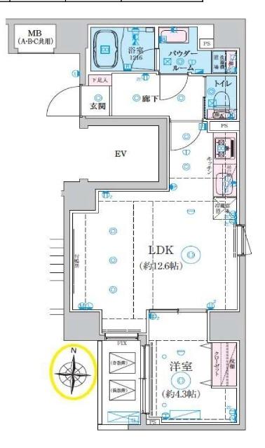  間取り図写真