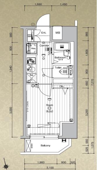  間取り図写真