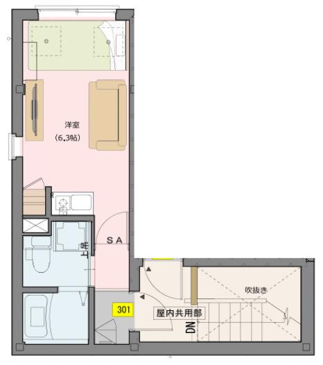  間取り図写真