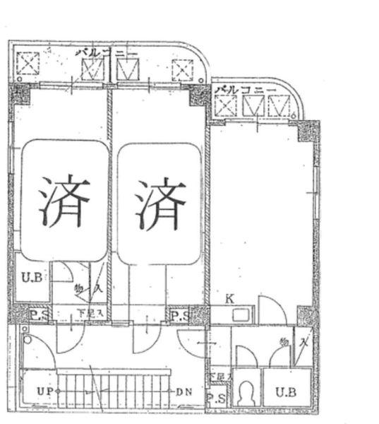  間取り図写真