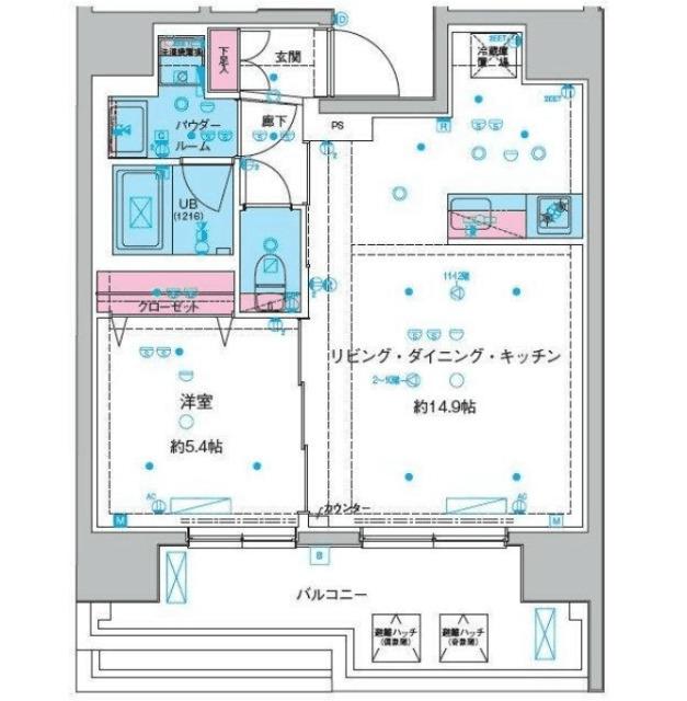  間取り図写真