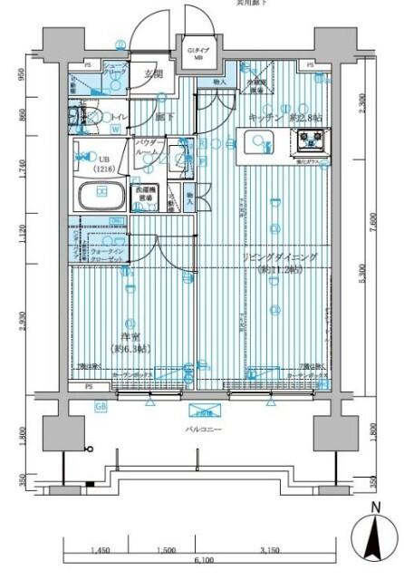  間取り図写真