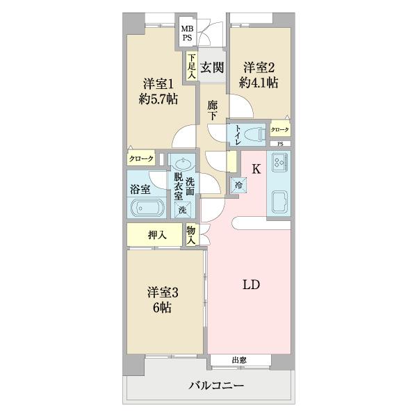  間取り図写真