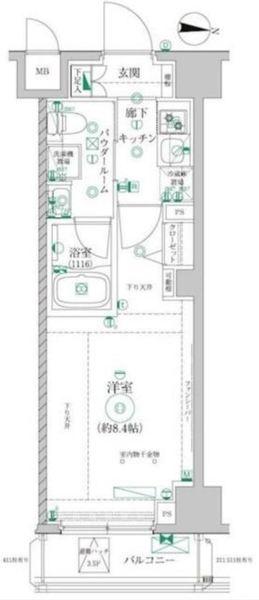  間取り図写真