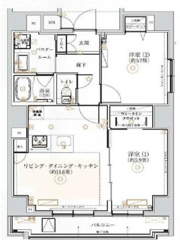  間取り図写真