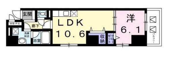 アンシエスタ（502） 間取り図画像