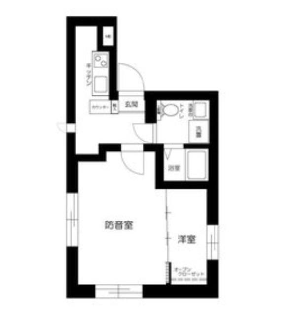 シンフォニア両国（301） 間取り図画像