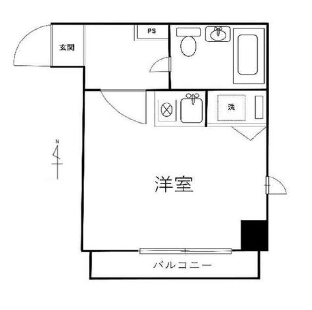 プラティーク両国（403） 間取り図画像