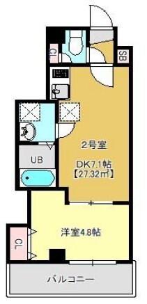 アール・ワンズ北砂（402） 間取り図画像