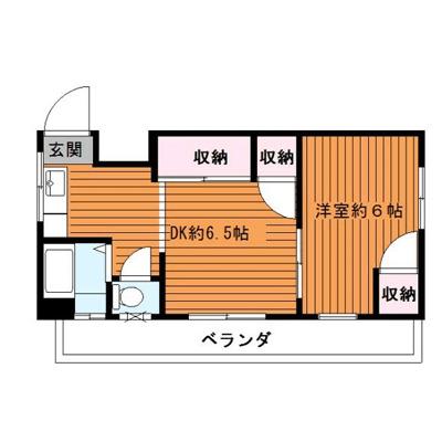 蓮芽ビル（503s） 間取り図画像