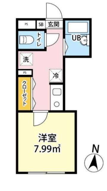 colza大島（302） 間取り図画像