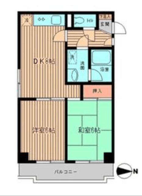 シティハイツ両国（903） 間取り図画像
