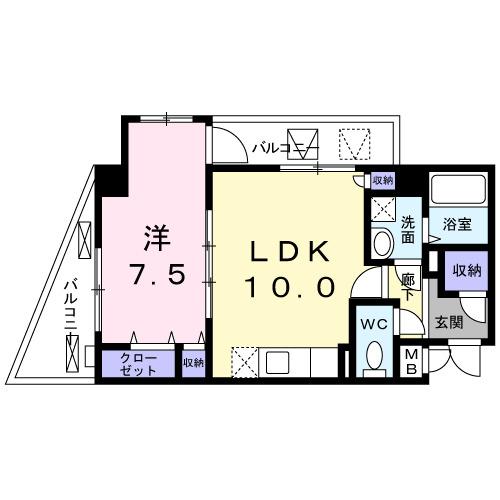 リバティーズSAGA.Ⅰ 間取り図画像