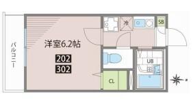 ガレリア（202s） 間取り図画像