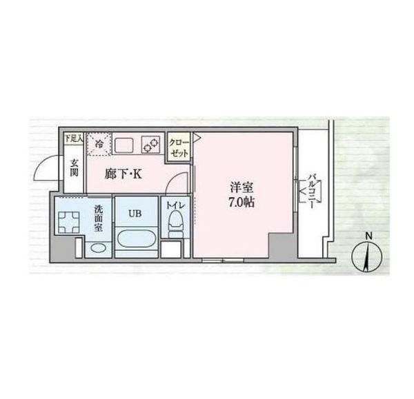 江東区住吉マンション 間取り図画像