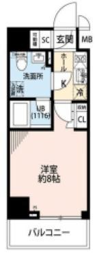 プレール・ドゥーク住吉Ⅳ（202s） 間取り図画像