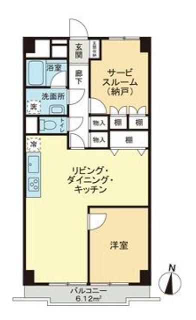 ゾンネンハイム北砂（827） 間取り図画像