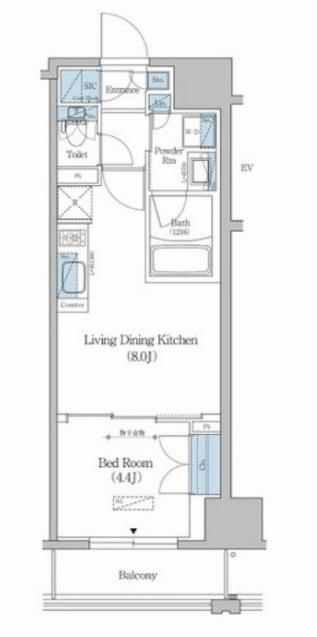 アーバネックス住吉（302） 間取り図画像