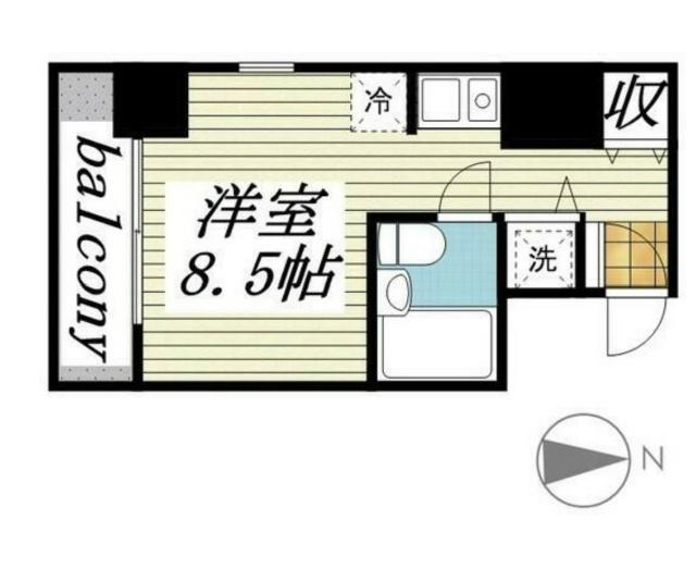 メゾン・ド・ヴィレ住吉 間取り図画像